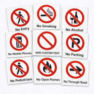 Prohibition Signs